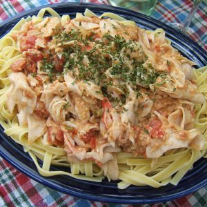 Tagliatelle Crab & Avocado